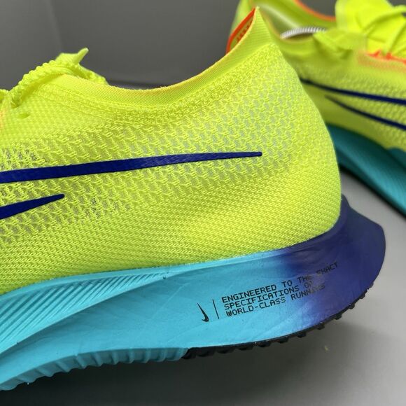 Nike ZoomX Streakfly Volt Bright Crimson Running Shoe DJ6566-700 Men Sz 12.5 NEW main image 13
